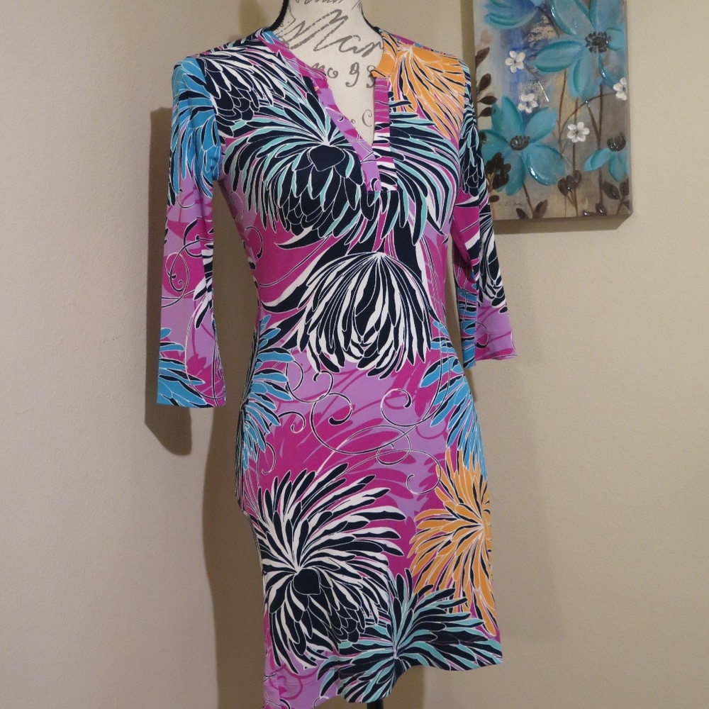 $sold$ Banana Republic ☆ Floral Dress Petite XXS - Picture 2 of 6